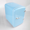 Azul 4l 6 latas de casa mini refrigerador